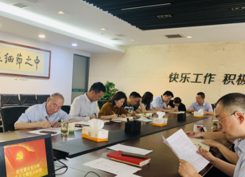 学思践悟,经发置业党支部党史学习扎实推进!