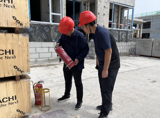 经发置业开展夏季安全专项检查工作