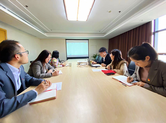 经发置业党支部组织全体党员学习党的二十大会议精神