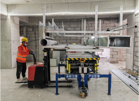 科技创新助力项目施工高效推进