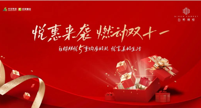 白桦林悦丨悦惠来袭，燃动双十一