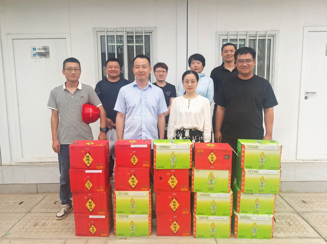 清凉沁心田，关怀润暑夏